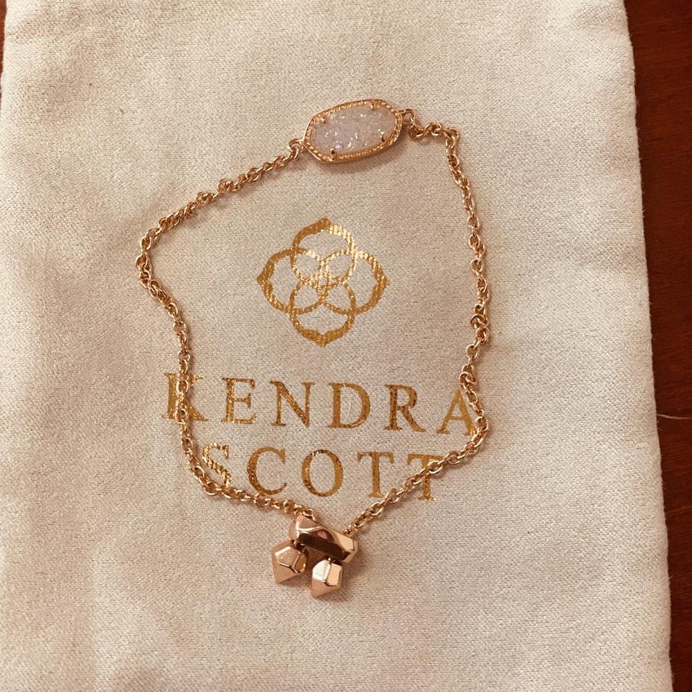 Kendra Scott Elaina rose gold bracelet